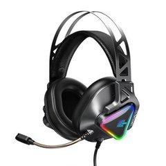 Навушники ігрові з мікрофоном і RGB підсвічуванням 7.1 REMAX LED Wargod Series Gaming Headphone RM-810