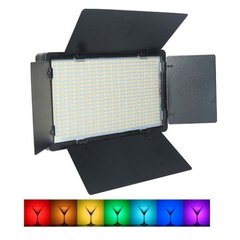 Панель LED Camera Light 50 Вт RGB E-800 Світлодіодна лампа 33 см Студійний Постійний Світло Портативний