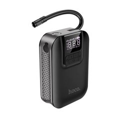 Портативный компрессор для автомобиля насос HOCO Breeze portable smart air pump S53