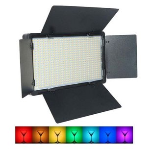 Панель LED Camera Light 50 Вт RGB E-800 Лампа Светодиодная 33 см Студийный Постоянный Свет Портативный