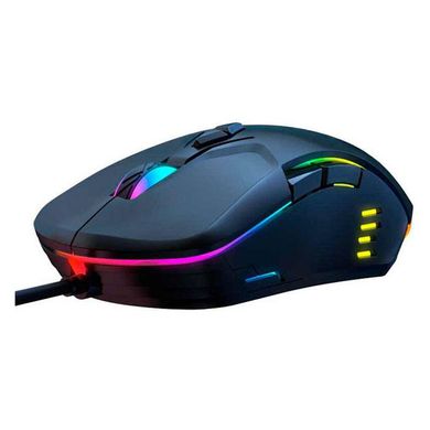 Мышь игровая компьютерная Onikuma CW902 с RGB подсветкой USB геймерская, проводная black