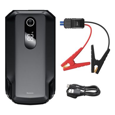 Пусковое зарядное устройство авто аккумулятора бустер Baseus Super Energy Max Car Jump Starter 20000mAh 2000A