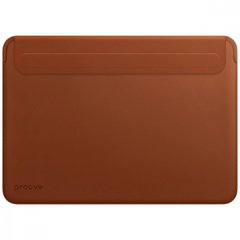 Сумка Чехол без ручки Proove Leather Sleeve MacBook 15,4"/16,2" Конверт Экокожа Коричневый