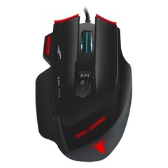 Ігрова комп'ютерна миша провідна JEDEL GM1070 RGB підсвічування black