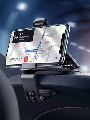 Автомобільний утримувач Baseus Big Mouth Pro Car Mount холдер для телефону Silver