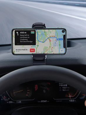 Автомобільний утримувач Baseus Big Mouth Pro Car Mount холдер для телефону Silver