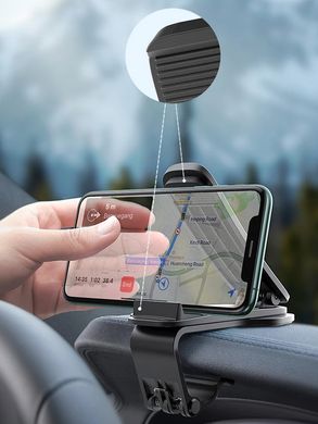 Автомобильный держатель Baseus Big Mouth Pro Car Mount холдер для телефона Silver