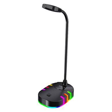 Микрофон геймерский RGB XTRIKE XMC-02 на гибкой шейке