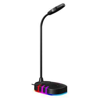 Микрофон геймерский RGB XTRIKE XMC-02 на гибкой шейке