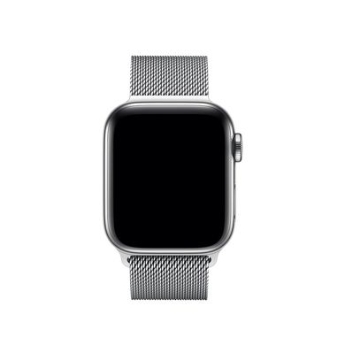 Ремешок iLoungeMax Milanese Loop Silver для Apple Watch 40mm | 38mm Миланская петля Серебристый