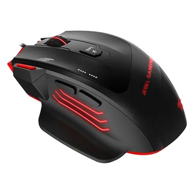 Ігрова комп'ютерна миша провідна JEDEL GM1070 RGB підсвічування black