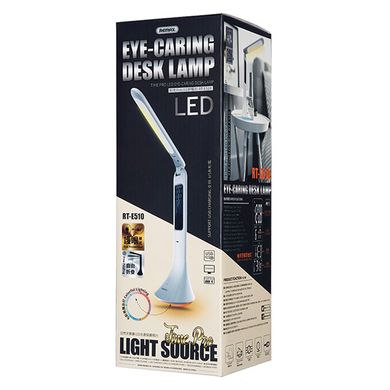 Настільна світлодіодна лампа акумуляторна LED REMAX Time Pro Series Eye-Caring LED Lamp RT-E510