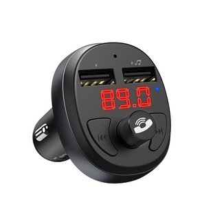 Авто FM модулятор HOCO E41 Bluetooth + 2 USB 2.1A, трансмиттер для авто