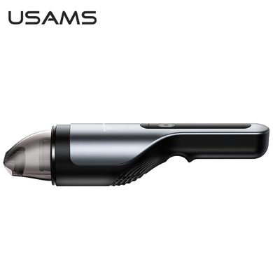 Автомобильный пылесос USAMS US-ZB108 |80W, 120ml, 5500Pa| Black ручной аккумуляторный