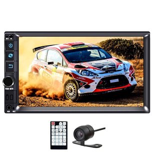 Автомагнитола 2 DIN CML-PLAY 7105 |FM, BT, USB, microSD, AUX| с камерой заднего вида, 7-дюймовый TFT емкостный