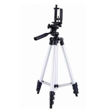 Штатив Tripod для смартфона, екшн-камери, фотоапарата 104см Трипод Black / Silver