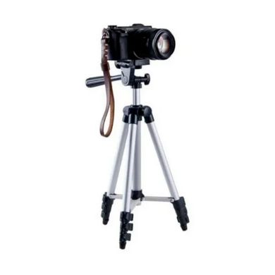 Штатив Tripod для смартфона, екшн-камери, фотоапарата 104см Трипод Black / Silver