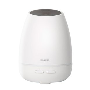 Увлажнитель воздуха BASEUS Creamy-white Aroma Diffuser White, портативный ночник, белый