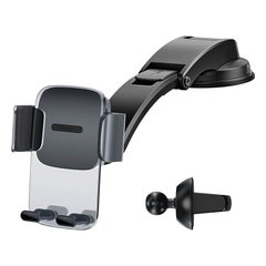 Автомобільний тримач холдер для телефону BASEUS Easy Control Clamp Car Mount Holder |4.7-6.7"| (A Set)