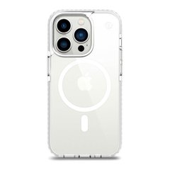Чохол прозорий з магнітом oneLounge 1Mag Bumper MagSafe для iPhone 14 Pro