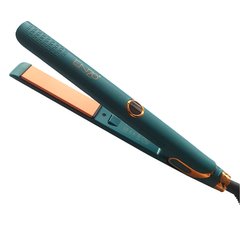 Выпрямитель Плойка для волос Стайлер ENZO EN-3824 с Дисплеем для ровных волос с быстрым нагревом Зеленый