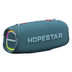 Портативная беспроводная Bluetooth колонка Hopestar A6 Max Басс |BT5.1, 80W, TWS, AUX/TF/USB, 7h,IPX6| Синий