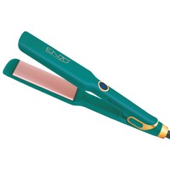 Выпрямитель Плойка для волос Стайлер ENZO EN-3825 с Дисплеем для ровных волос с быстрым нагревом Зеленый