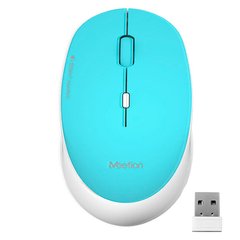 Беспроводная мышь MeeTion Wireless Mouse MT-R570 | 2.4G, 800/1200/1600dpi| для пк и ноутбуков blue