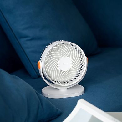 Вентилятор портативний BASEUS Serenity Desktop Fan | USB, 3W | ACYY000002 white