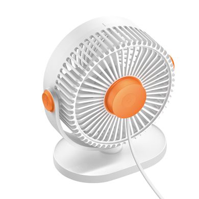 Портативний вентилятор BASEUS Serenity Desktop Fan | USB, 3W | ACYY000002 white