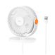 Портативний вентилятор BASEUS Serenity Desktop Fan | USB, 3W | ACYY000002 white