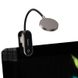 Настільна лампа LED безпровідна універсальна з кліпсою Baseus Comfort Reading Mini Clip Lamp 24Hours, 4000K Dark Grey