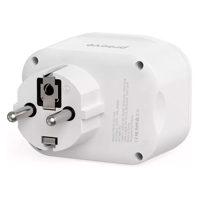 Зарядний пристрій Proove Multifunctional Socket PD-01|Розетка/2 USB/Type-C/Q.С 3.0/PD/4000W/3A/20W|Зарядний пристрій Proove Multifunctional Socket PD-01|Розетка/2 USB/Type-C/Q.С 3.0/PD/4000W/3A/20W|