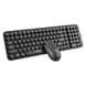 Беспроводная Клавиатура и Мышь TWolf TF350  2.4G ретро стиль 1600 DPI USB black