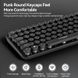 Бездротова Клавіатура та Миша TWolf TF350 2.4G ретро стиль 1600 DPI USB black