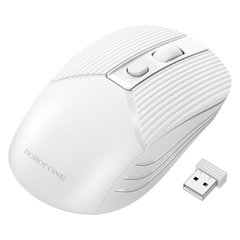 Беспроводная мышь BOROFONE BG5 | 2.4G, 800/1200/1600dpi | для пк и ноутбуков white