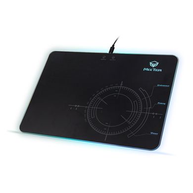 Ігрова поверхня, килимок для мишки з підсвіткою MEETION Backlit Gaming Mouse Pad RGB MT-P010