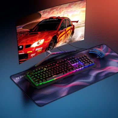 Коврик геймерский игровой для мышки Borofone Illustrious gaming mouse pad BG12 800 x 300 мм