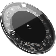 Беспроводное зарядное устройство Baseus Simple 15W зарядка QI Black