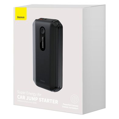 Пусковое зарядное устройство авто аккумулятора бустер BASEUS Super Energy Pro Car Jump Starter 1000A 10000mAh