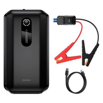 Пусковий зарядний пристрій акумулятора бустер BASEUS Super Energy Pro Car Jump Starter 1000A 10000mAh