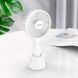 Ручний міні вентилятор портативний настільний акумуляторний HOCO Mickey Hand Fan F13 5H, Ultra-Quiet